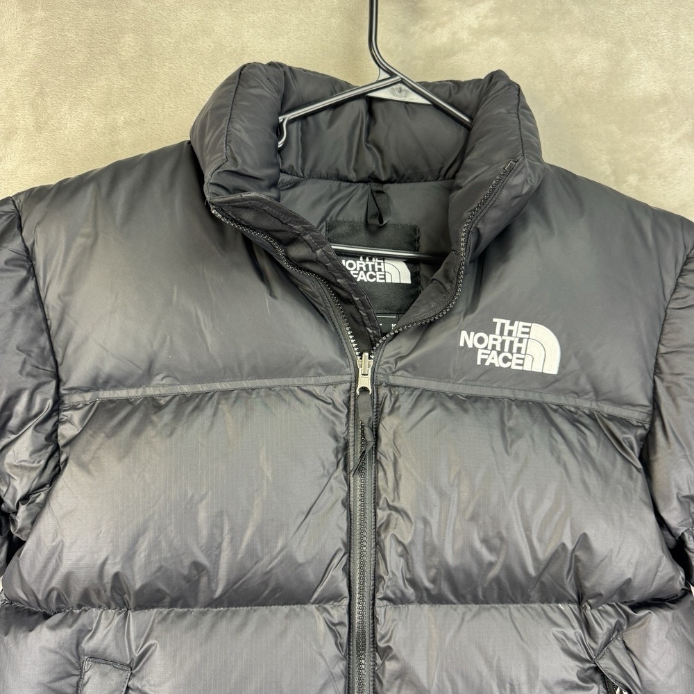 The North Face Black 1996 Retro Nuptse 700 Down Puffer Jacket Coat Size Medium - Picture 4 of 16